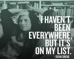 Susan Sontag on Travel